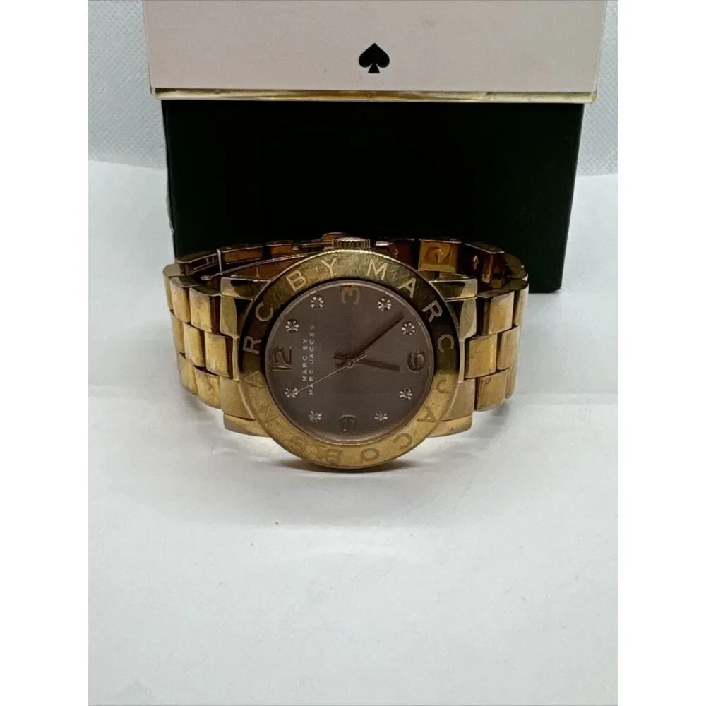 Marc Jacobs Amy Dexter MBM3221 Women's Stainless Steel Analog Dial Watch JNA162